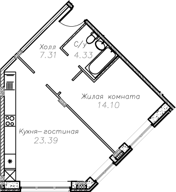 Планировка квартиры